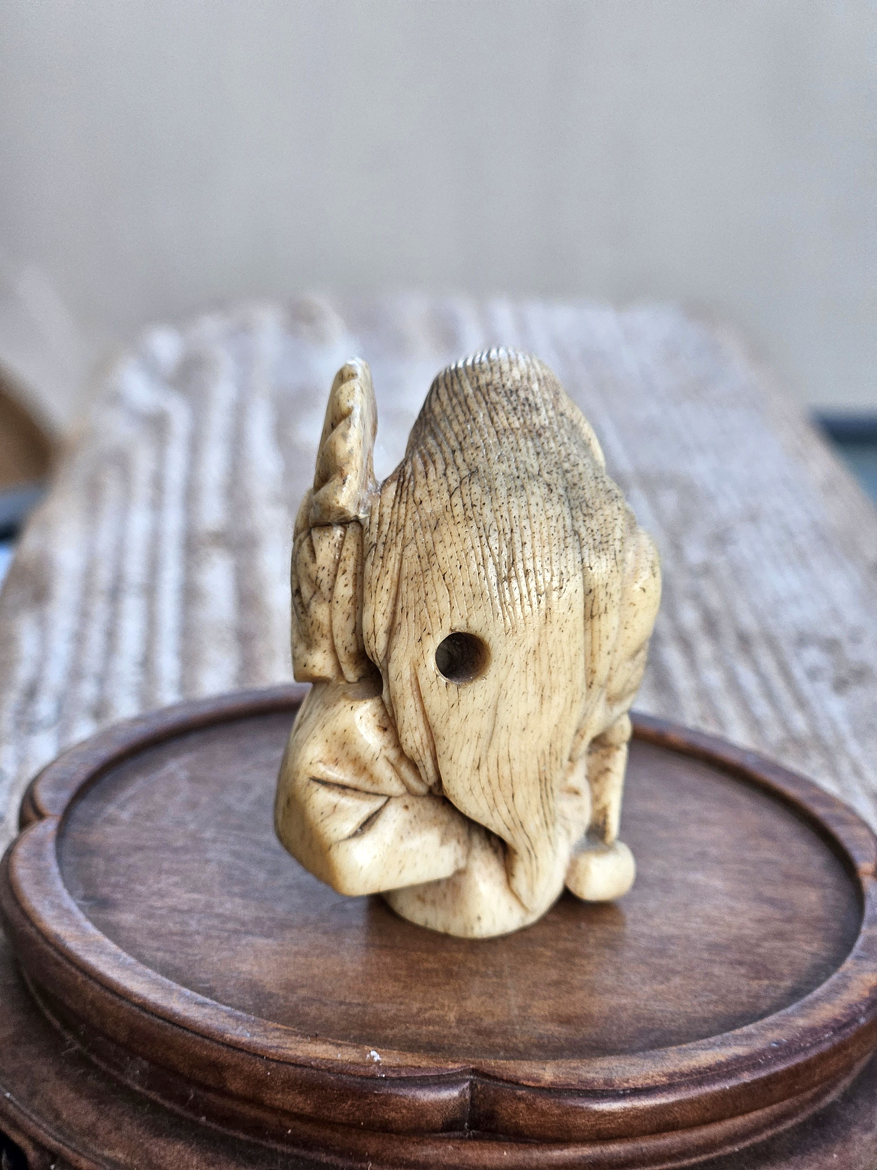Kabuki Dancer in Okina mask, Edo Period, 18th–19th century - Image 4