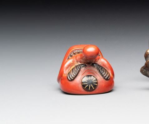 Tengu Mask Netsuke — Edo to Early Meiji Period by 政斎 (Masasai / Seisai) - Image 2